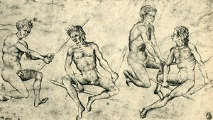 Quattro uomini nudi