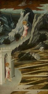 San Giovanni Battista che Entra nel Deserto da Giovanni di Paolo