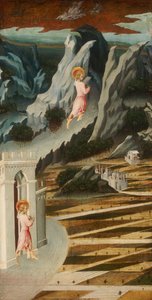 San Giovanni Battista entra nel deserto da Giovanni di Paolo