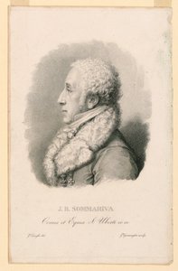 Ritratto di J. B. Sommariva (1760-1826) da Giovita Garavaglia