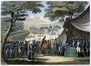 Pacificazione della Vandea da parte del generale Hoche (1768-97) 20 aprile 1795 da Karl Girardet