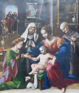 Il matrimonio mistico di santa Caterina d