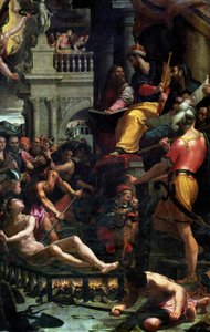 Il martirio di San Lorenzo, 1573
