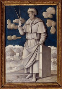 Ritratto a figura intera di Euclide da Girolamo Mocetto