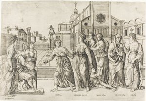 La calunnia di Apelle da Girolamo Mocetto