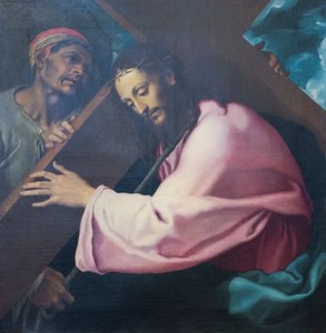 Cristo che porta la croce da Girolamo Muziano