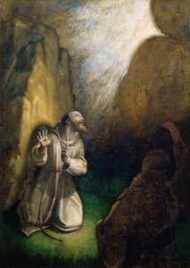 San Francesco riceve le stimmate da Girolamo Muziano