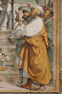 Navata centrale, Quarta campata sud, Ecce Homo, Girolamo Romanino da Girolamo Romanino