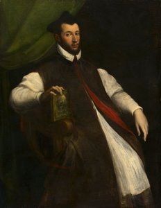 Ritratto di un prelato, metà 1500 da Girolamo da Carpi