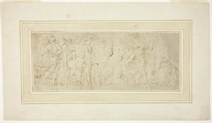 Processione di figure e buoi da Girolamo da Carpi