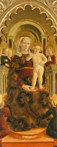 Madonna in trono da Girolamo di Giovanni di Camerino