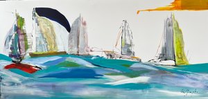 Un altro gioco (pittura) da Gisela Gaffoglio