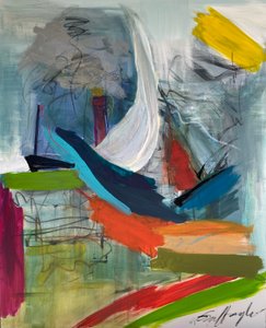 Batalla naval (painting) da Gisela Gaffoglio