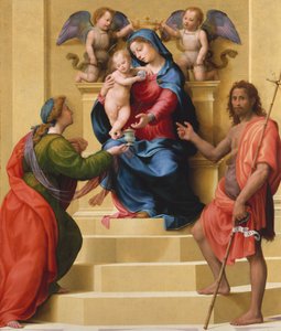 Madonna col Bambino in trono con i santi Maria Maddalena e Giovanni Battista, ca. 1523