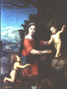 Madonna col Bambino e il piccolo San Giovanni Battista