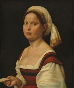 Ritratto di una Giovane Donna da Giuliano Bugiardini