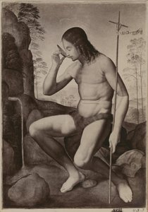 San Giovanni Battista nel deserto da Giuliano Bugiardini