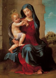 Vergine e bambino da Giuliano Bugiardini