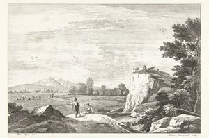 Paesaggio con alcune figure