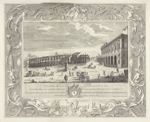 Piazza Bra a Verona da Giuliano Giampiccoli