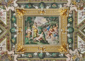 Sala di Latona: la Dea, Rocca dei Rossi, San Secondo, Parma, Italia