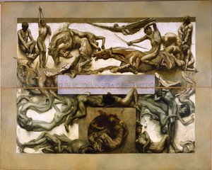 Le Tenebre dal ciclo Il poema della Vita Umana, 1907 da Giulio Aristide Sartorio