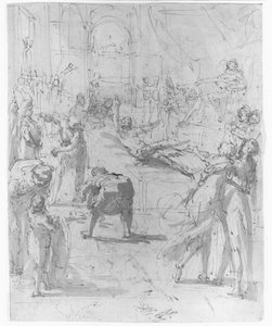 Martirio di San Lorenzo da Giulio Benso
