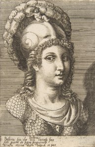 Busto di Bellona, ca. 1531-76 da Giulio Bonasone