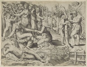 Flora dona una corona