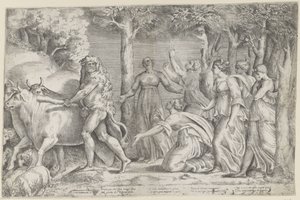 Ercole ruba i buoi di Gerione