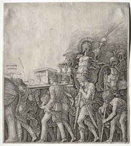I trionfi di Cesare: i portatori di corazze da Giulio Campagnola