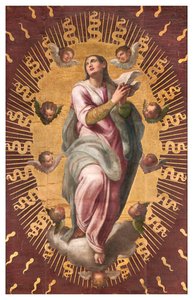 Sagrestia dei Canonici, Giulio Campi 1568, Stendardo dell