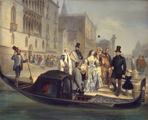 La Famiglia Tolstoj a Venezia, 1855