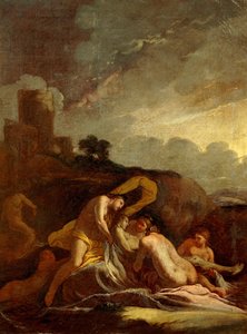 La morte di Adone da Giulio Carpioni