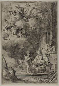 Sacra Famiglia da Giulio Carpioni