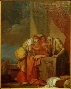 Tiresia predice Narciso da Giulio Carpioni