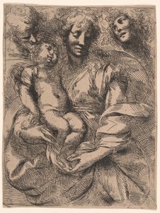 La Sacra Famiglia da Giulio Cesare Procaccini