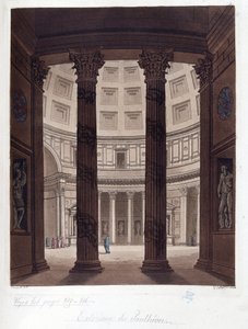 Interno del Pantheon di Roma - Interno del Pantheon di Roma nell