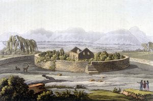Portatrice Inca - in "Il Costume Antico e Moderno" da Giulio Ferrario