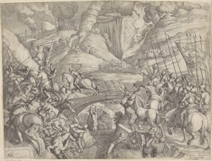 La battaglia di Spoleto da Giulio Fontana