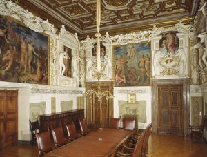 Sala delle Quattro Stagioni da Giulio Mazzoni