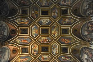 Decorazione del soffitto della Camera dei Venti, 1526-1534 da Giulio Romano