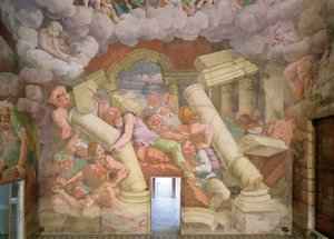 Camera dei Giganti da Giulio Romano