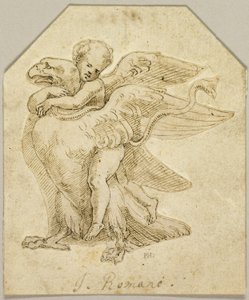 Cupido a cavallo di un