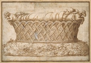 Progetto per la tomba di un bambino da Giulio Romano