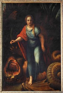 Sainte Marguerite - Santa Margherita ... da Giulio Romano