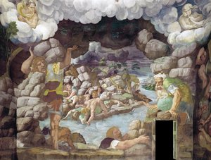 La caduta dei giganti Sala dei Giganti, 1536
