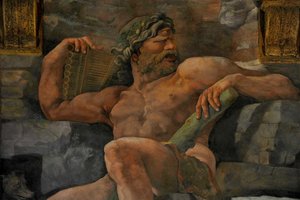 La Caduta dei Giganti Sala dei Giganti, 1536 da Giulio Romano
