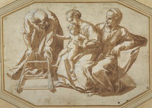 La Sacra Famiglia e Sant