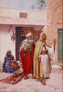 Il venditore di tappeti da Giulio Rosati